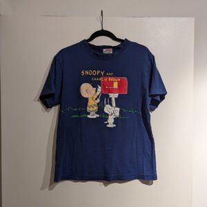 Snoopy and Charlie Brown t shirt